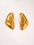 Sculptural Gold Earrings