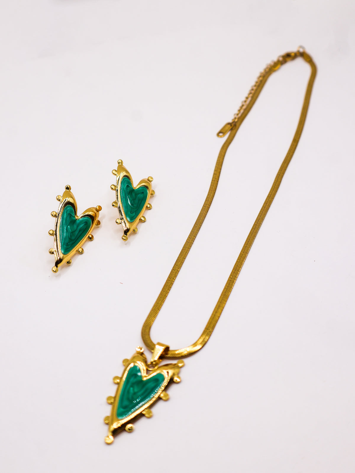 Emerald Heart Set
